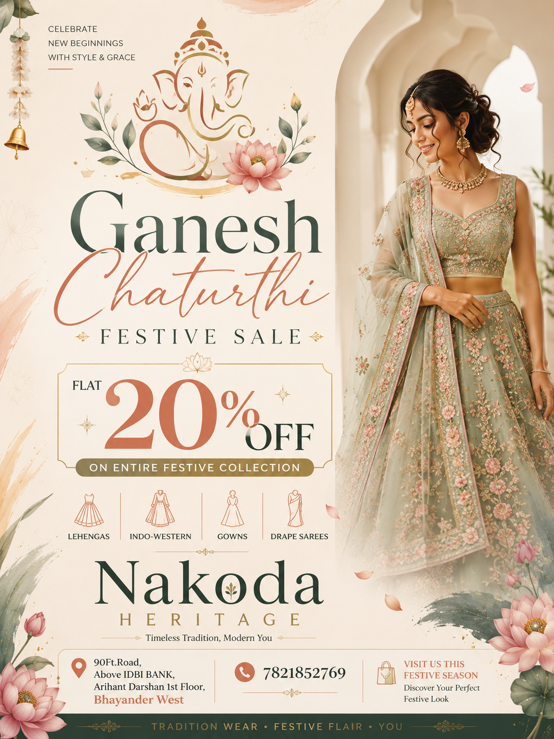 Nakoda Heritage — Ganesh Chaturthi Festive Sale